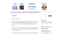 Desktop Screenshot of about.yinteing.com