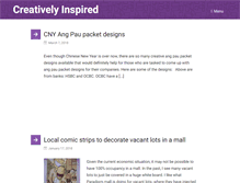 Tablet Screenshot of creative.yinteing.com